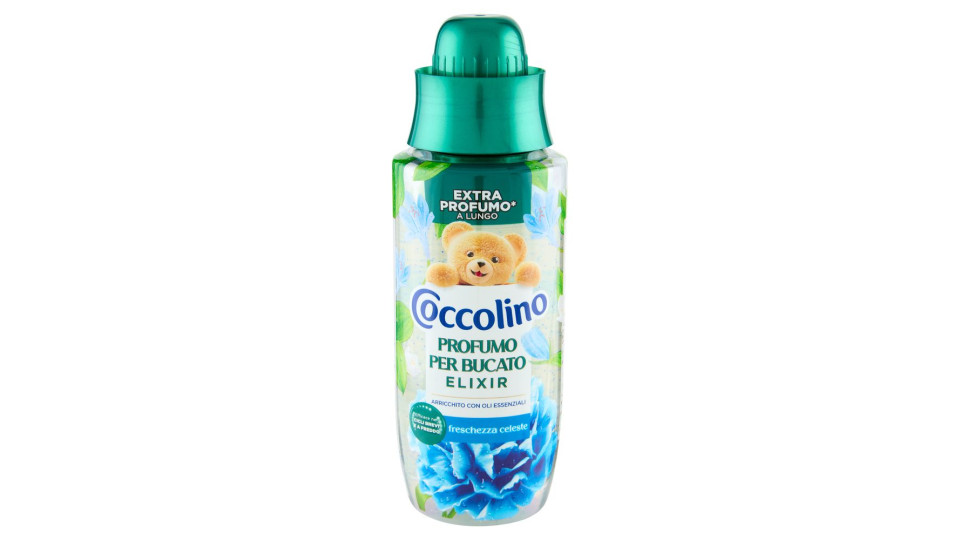 Coccolino Profumo Per Bucato Elixir Freschezza Celeste 342 Ml