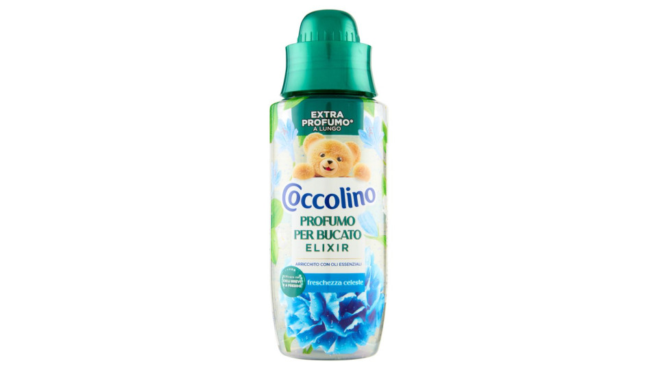 Coccolino Profumo Per Bucato Elixir Freschezza Celeste 342 Ml