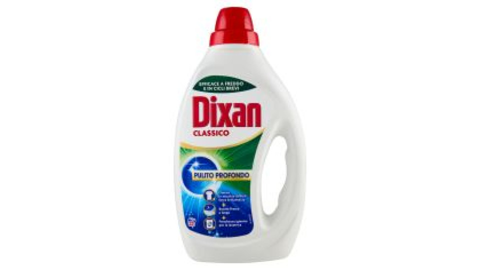 Dixan Liquido Classico 22 Lavaggi 990 Ml