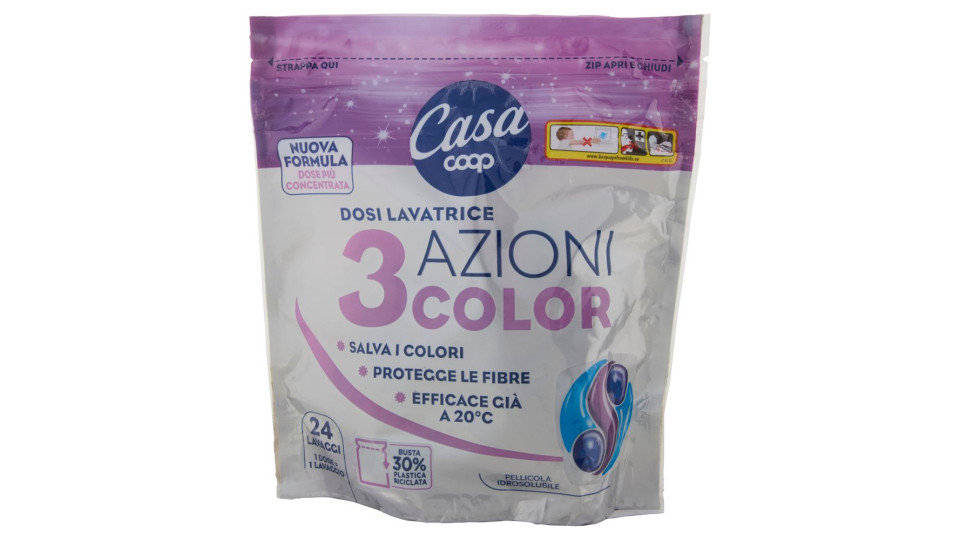 Dosi Lavatrice 3 Azioni Color 24 X 21 G