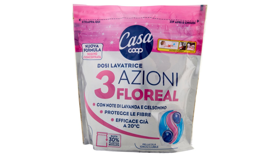 Dosi Lavatrice 3 Azioni Floreal 24 X 21 G