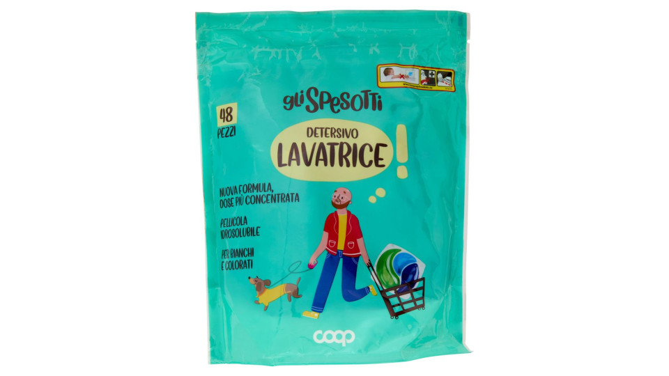 Detersivo Lavatrice Per Bianchi E Colorati 48 X 13 G
