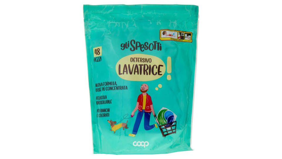 Detersivo Lavatrice Per Bianchi E Colorati 48 X 13 G