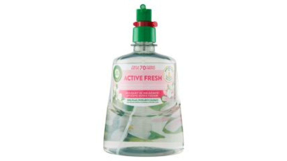 Air Wick Active Fresh Ricarica Per Diffusore Automatico Gelsomino Profumatore Per Ambiente 228 Ml