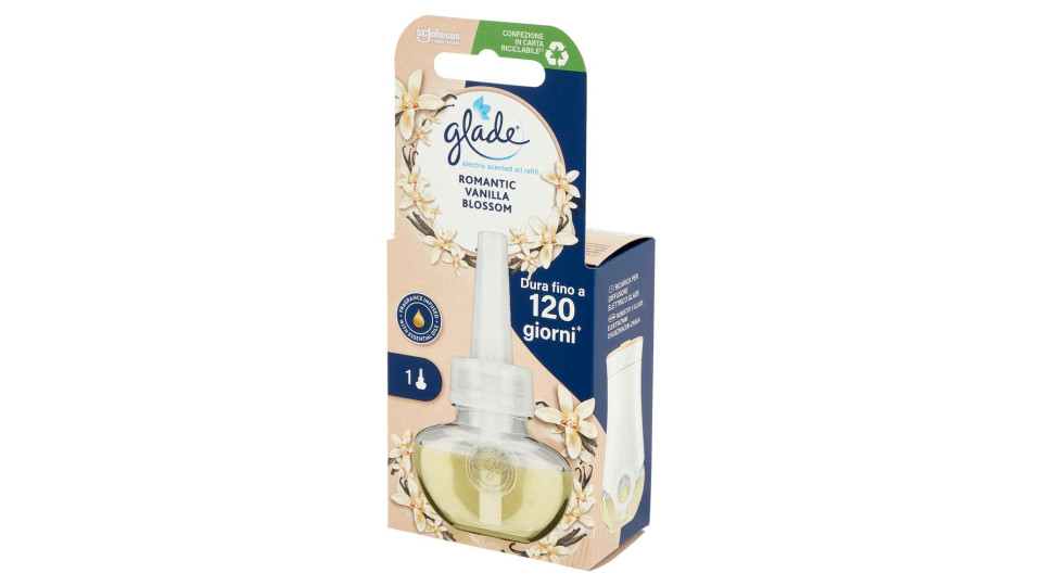 Glade® Liquido Elettrico Ricarica, Profumatore Per Ambienti, Fragranza Vanilla 20ml