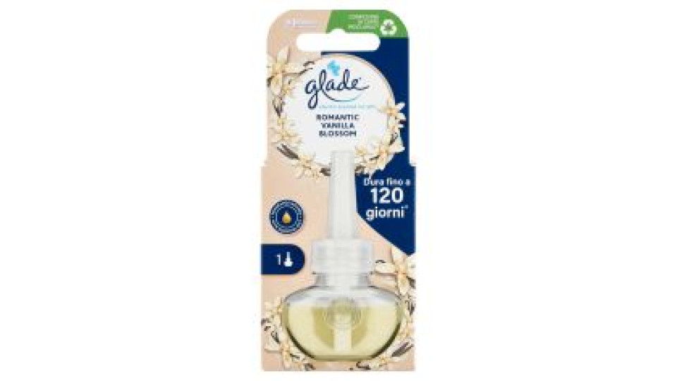 Glade® Liquido Elettrico Ricarica, Profumatore Per Ambienti, Fragranza Vanilla 20ml