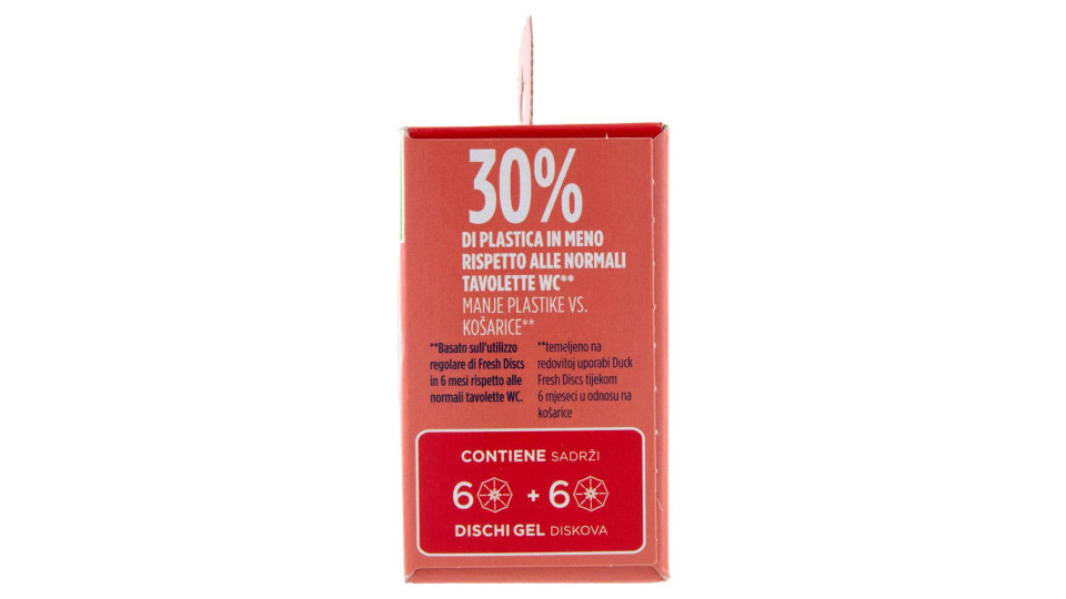 Duck Fresh Discs - Doppia Ricarica, Fragranza Blu 2 X 36ml