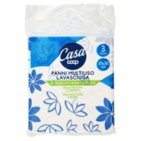 Panni Multiuso Lavasciuga In Tessuto Non Tessuto 31x35 Cm 3 Pz
