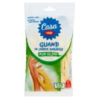 Guanti In Lattice Naturale Non Felpati 7-7½ Media