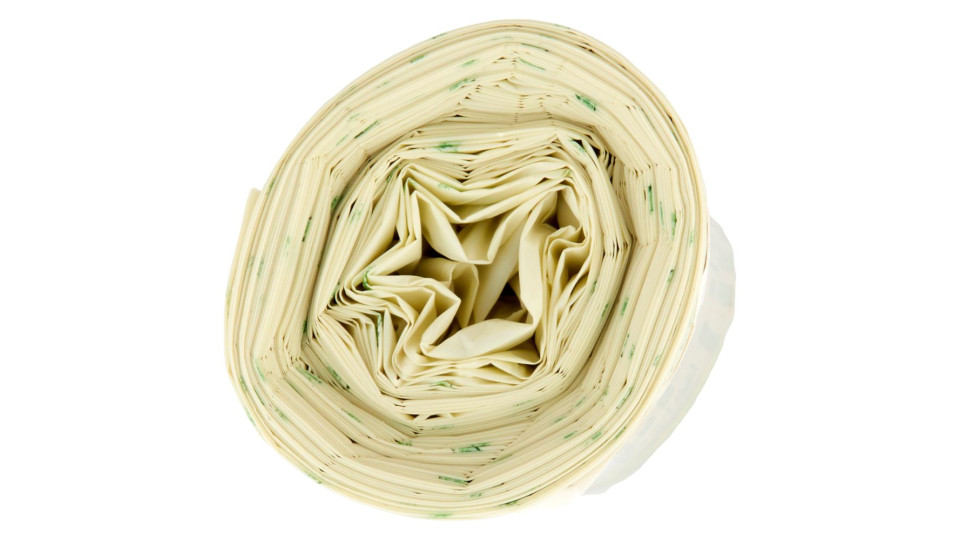 Sacchi Per Rifiuti Organici Compostabili* Medi 42x44cm 12 Litri 15 Pz