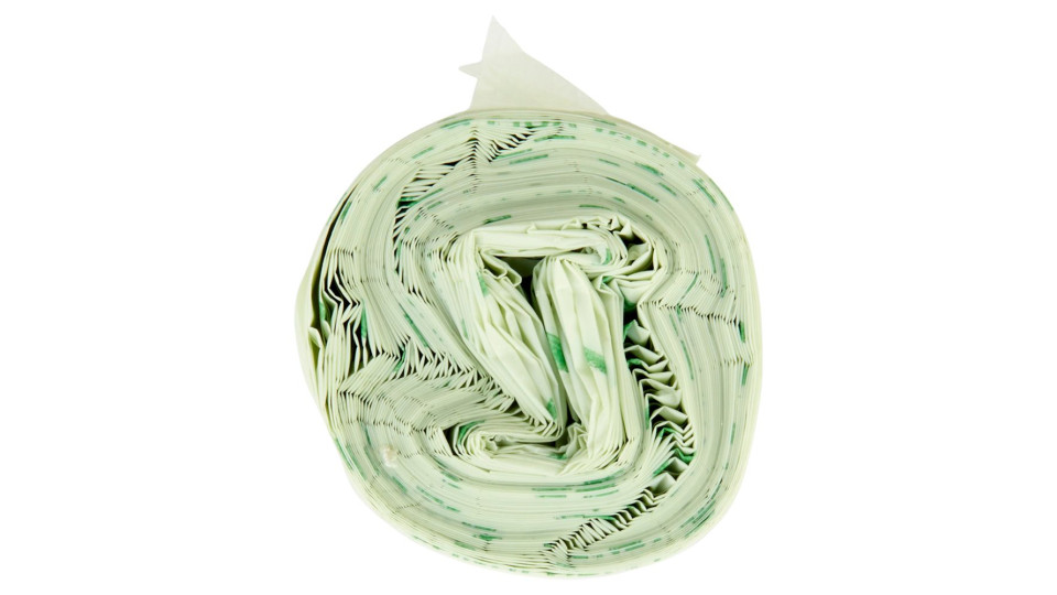 Sacchi Per Rifiuti Organici Compostabili* Normali 35x42cm 6,5 Litri 15 Pz
