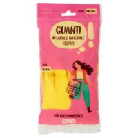 Guanti In Lattice Naturale Felpati 7-7½ Media