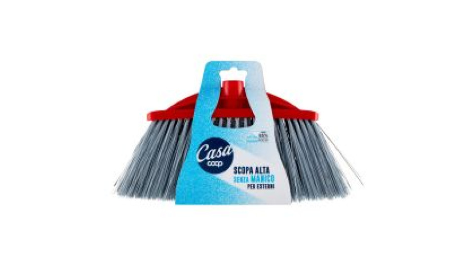 Scopa Alta Senza Manico Per Esterni
