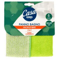 Panno Bagno Microfibre 2 In 1 32x32 Cm 1 Pz