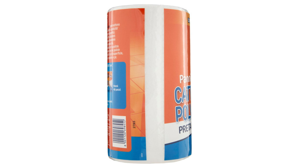 Panni Cattura Polvere Pretagliati 80 Pz