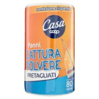 Panni Cattura Polvere Pretagliati 80 Pz