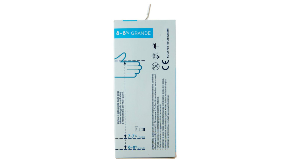 Guanti Monouso In Nitrile 8-8½ Grande 50 Pz