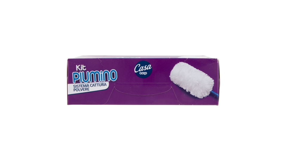 Kit Piumino Sistema Cattura Polvere 5 Piumini - 1 Manico