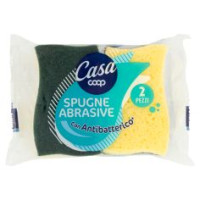 Spugne Abrasive Con Antibatterico* 11x6,7x2,8 Cm 2 Pz