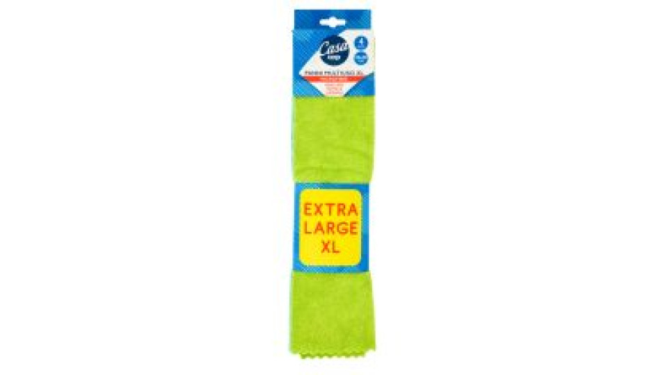 Panni Multiuso Xl Microfibre 36x38 Cm 4 Pz