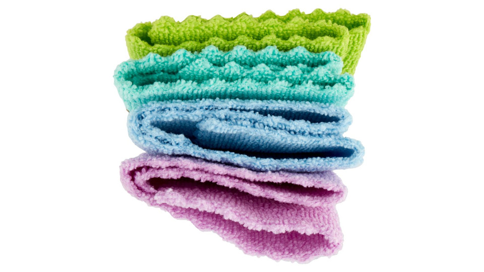Panni Multiuso Xl Microfibre 36x38 Cm 4 Pz