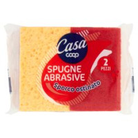 Spugne Abrasive Sporco Ostinato 11x6,7x2,3 Cm 2 Pz