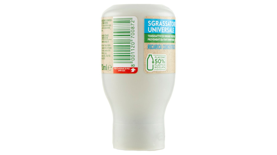 Sgrassatore Universale Ricarica Concentrata 70 Ml