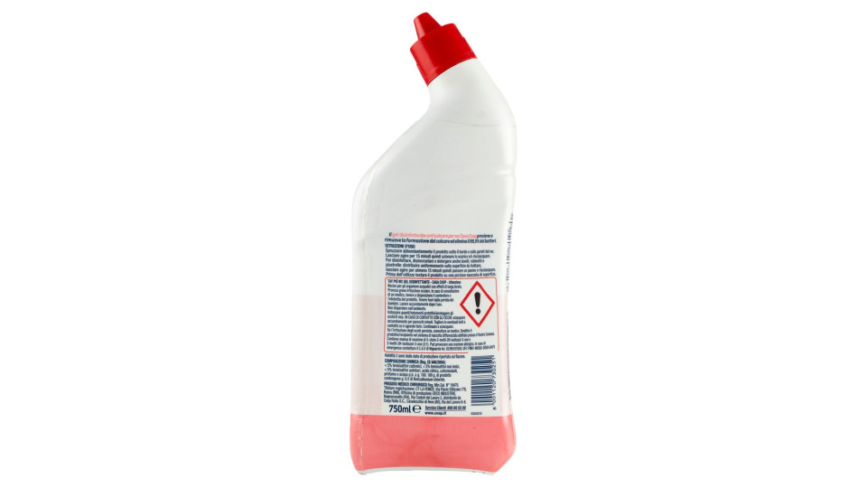 Wc Gel Disinfettante Anticalcare 750 Ml