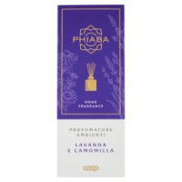 Profumatore Ambienti Con 5 Bastoncini Lavanda E Camomilla Home Fragrance 200 Ml