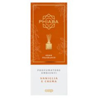 Profumatore Ambienti Con 5 Bastoncini Vaniglia E Crema Home Fragrance 200 Ml