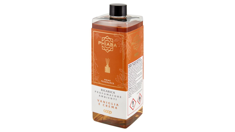 Ricarica Profumatore Ambienti Vaniglia E Crema Home Fragrance 500 Ml