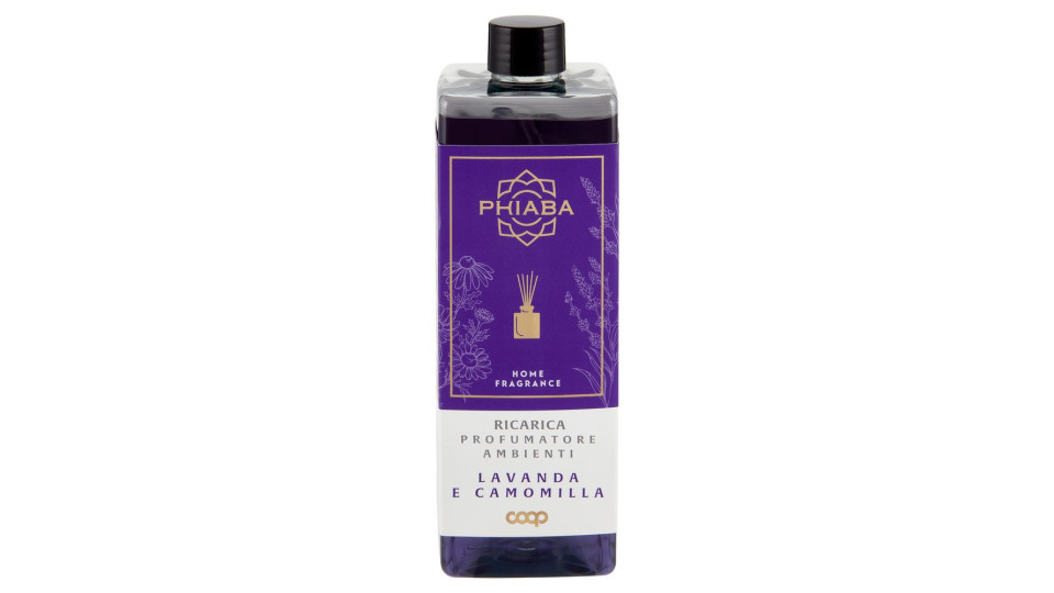 Ricarica Profumatore Ambienti Lavanda E Camomilla Home Fragrance 500 Ml
