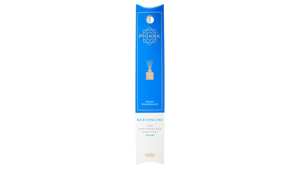 Profumatore Ambienti Con 5 Bastoncini Home Fragrance 200 Ml