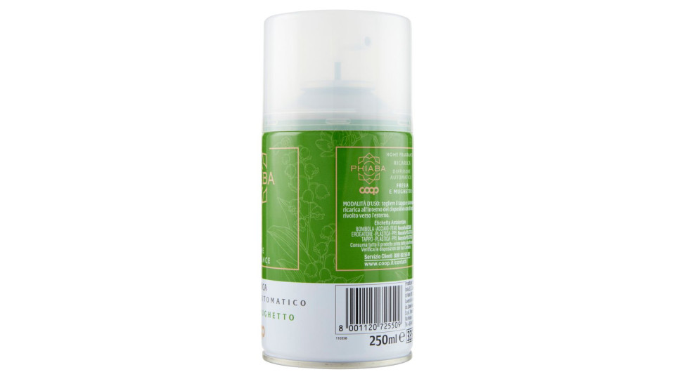 Ricarica Diffusore Automatico Fresia E Mughetto Home Fragrance 250 Ml