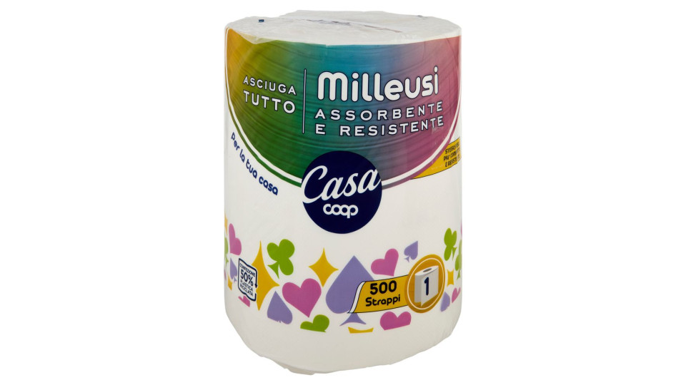 Asciugatutto Milleusi 500 Strappi 1 Pz
