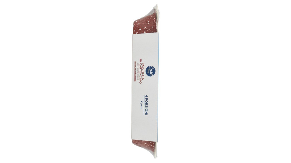 Vaschetta In Cartoncino Con Coperchio 2 Porzioni 3 Pz