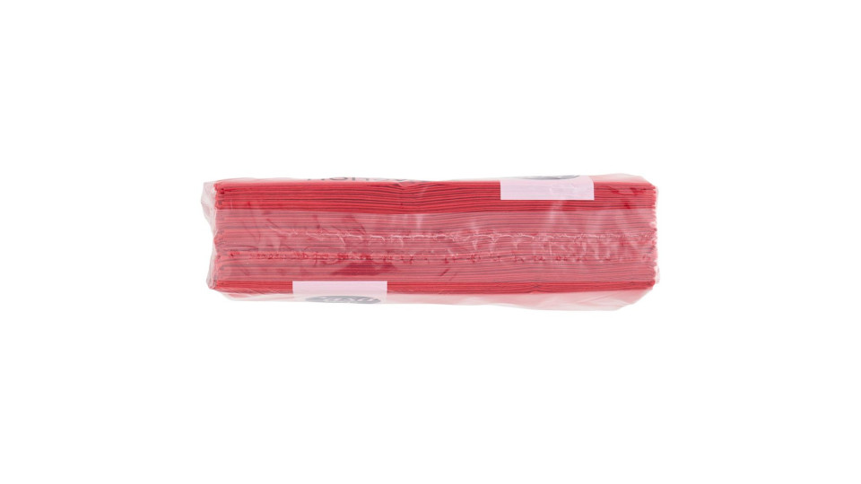 Tovaglioli Colorati 2 Veli 33x33 Cm Rossi 50 Pz
