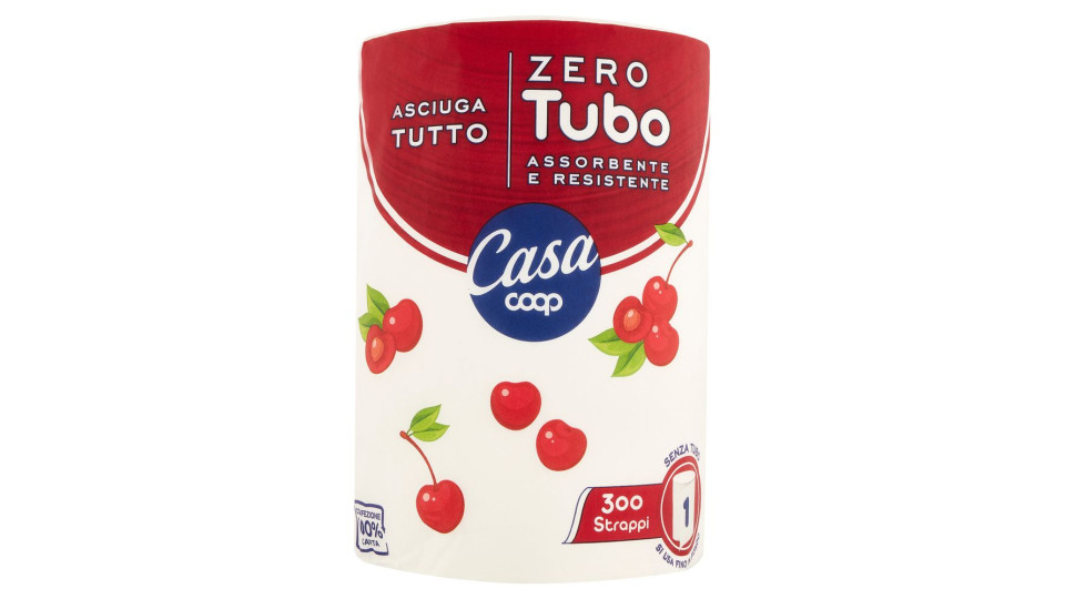 Asciugatutto Zero Tubo 300 Strappi 1 Pz