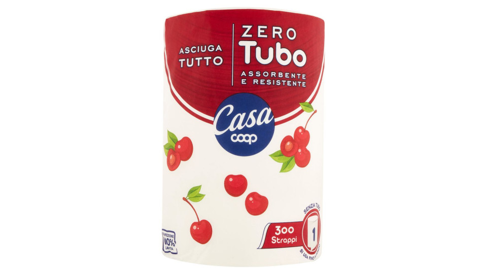 Asciugatutto Zero Tubo 300 Strappi 1 Pz
