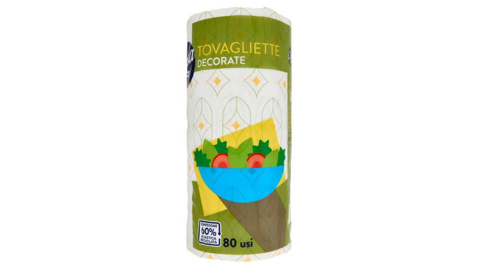 Tovagliette Decorate 80 Usi