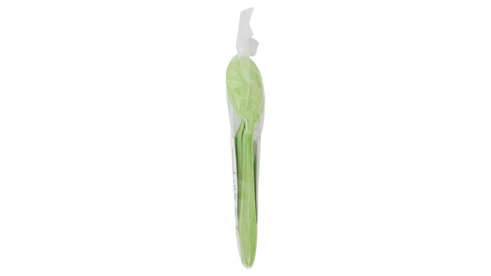 Perla Festa Compostable Cucchiai Compostabili Verdi 8 Pz