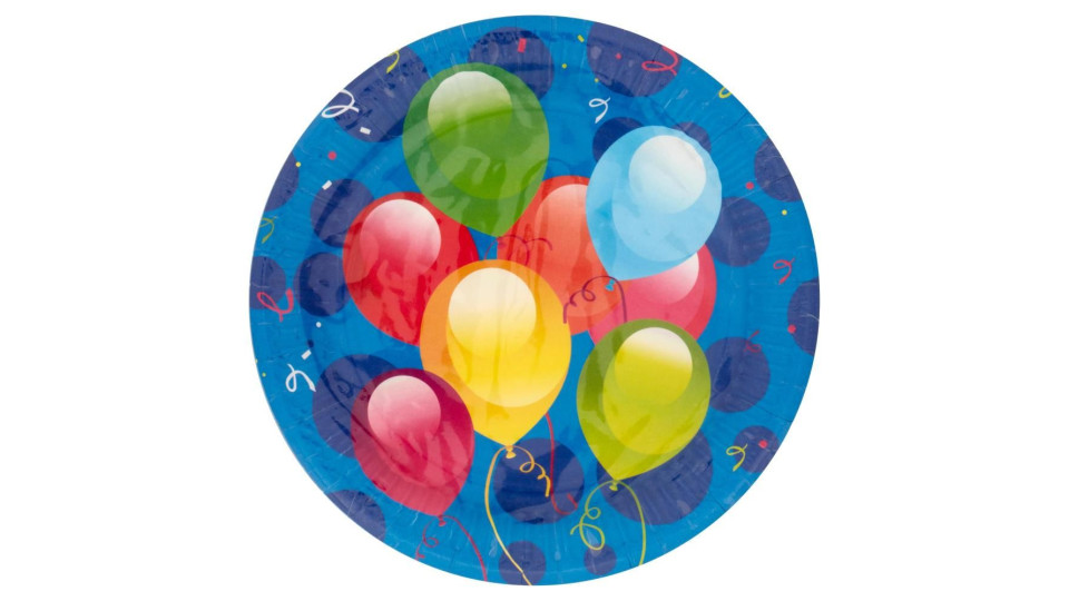 Perla Festa Piatti Azzurri Ø 18 Cm 8 Pz