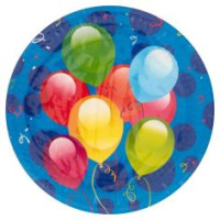 Perla Festa Piatti Azzurri Ø 18 Cm 8 Pz