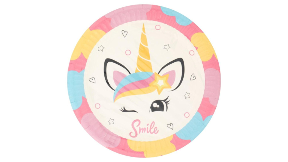 Smart Party Piatti Smile Ø 18 Cm 8 Pz