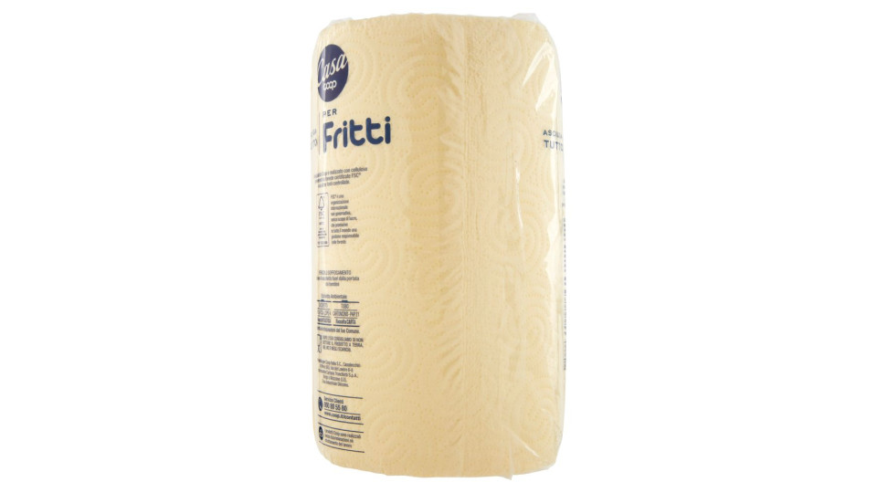 Asciugatutto Per Fritti 140 Strappi 1 Pz