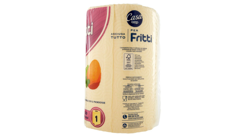 Asciugatutto Per Fritti 140 Strappi 1 Pz