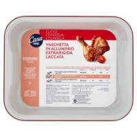 Vaschetta In Alluminio Extrarigida Laccata 8 Porzioni 2 Pz