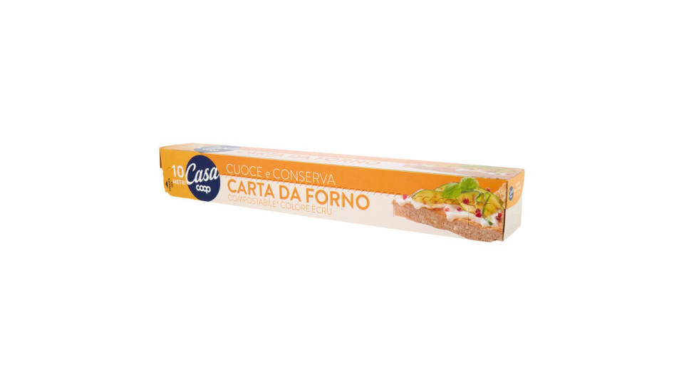 Carta Da Forno Compostabile* Colore Écru 10 Metri