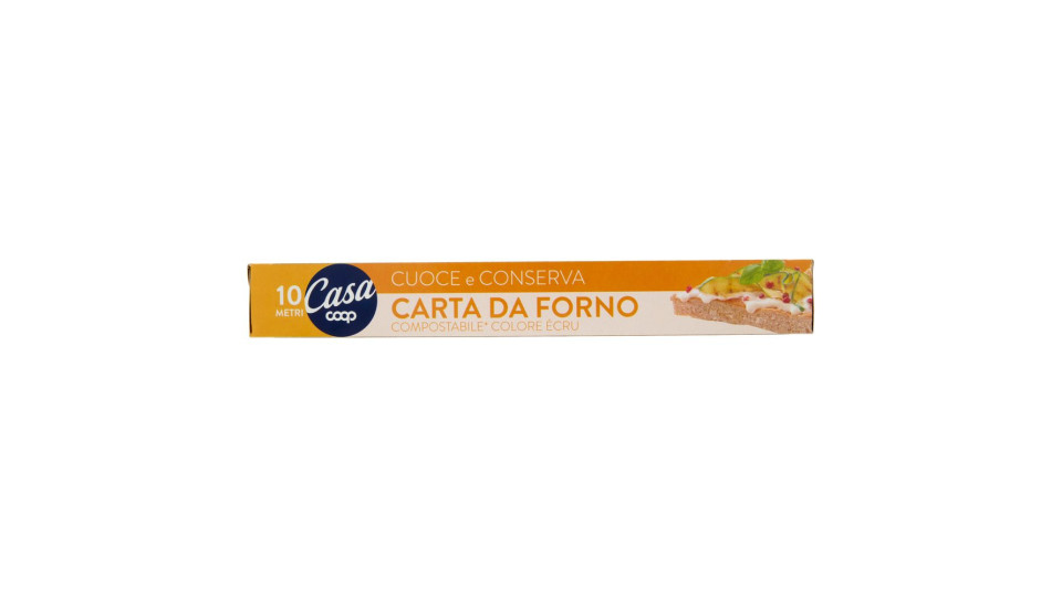 Carta Da Forno Compostabile* Colore Écru 10 Metri