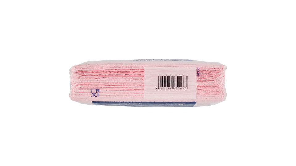Tovaglioli Colorati 2 Veli 33x33 Cm Rosa 50 Pz